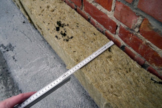 Vérification des épaisseurs d'isolant sur chantier